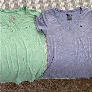 2 Nike Dri-Fit T-Shirts